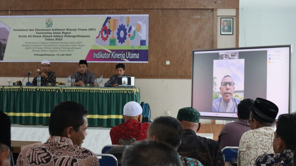Sosialisai IKU dan IKK UIN Syekh Ali Hasan Ahmad Addary Padangsidimpuan